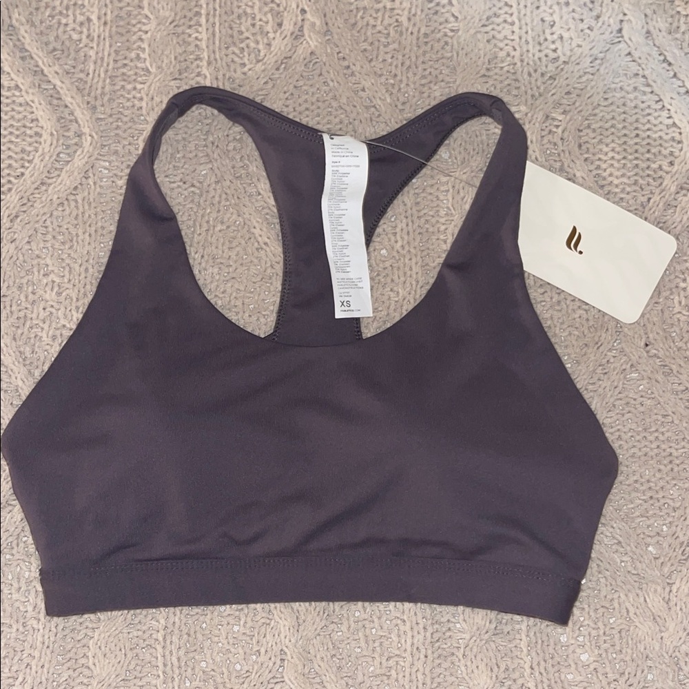 Women's Gray Sports Bra
